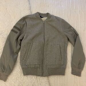 H&M Light Gray Zip-Up Jacket